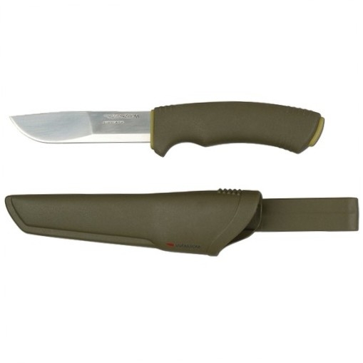 картинка Нож Morakniv BushCraft Forest, нержавеющая сталь, рез. рукоять, 12493