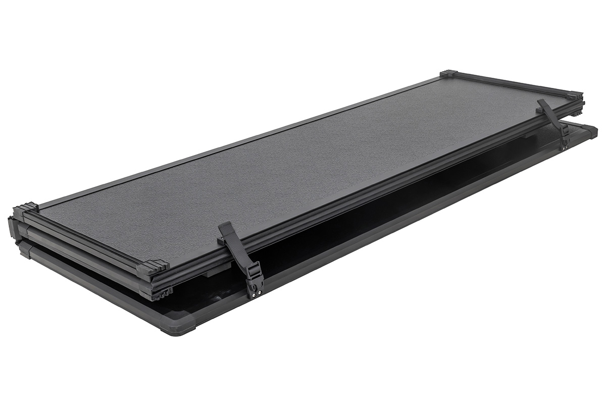 картинка Крышка кузова JAC T8, трёхсекционная, алюминиевая, черная