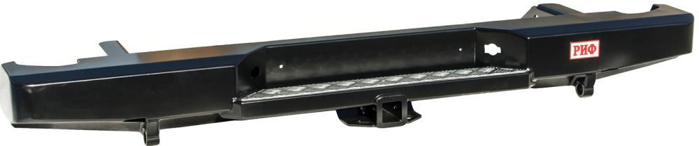 картинка Бампер задний РИФ Nissan Navara D40 фаркоп