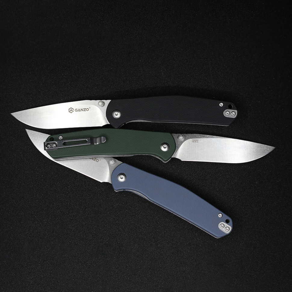 картинка Нож складной Ganzo G6804-GR   зеленый