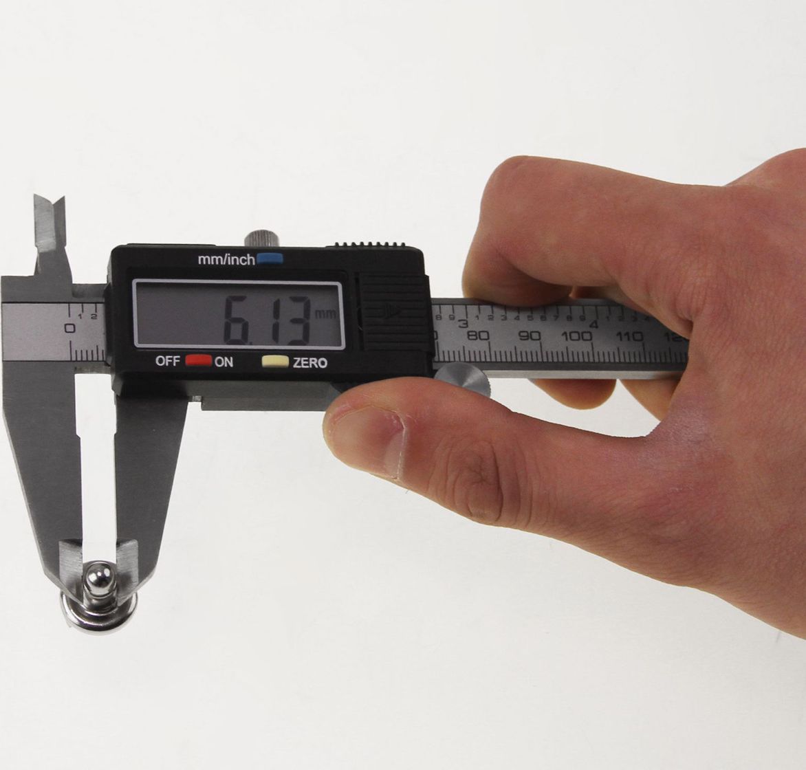 картинка Ответная часть DOT для тентовой застежки с лапками, никелированная латунь