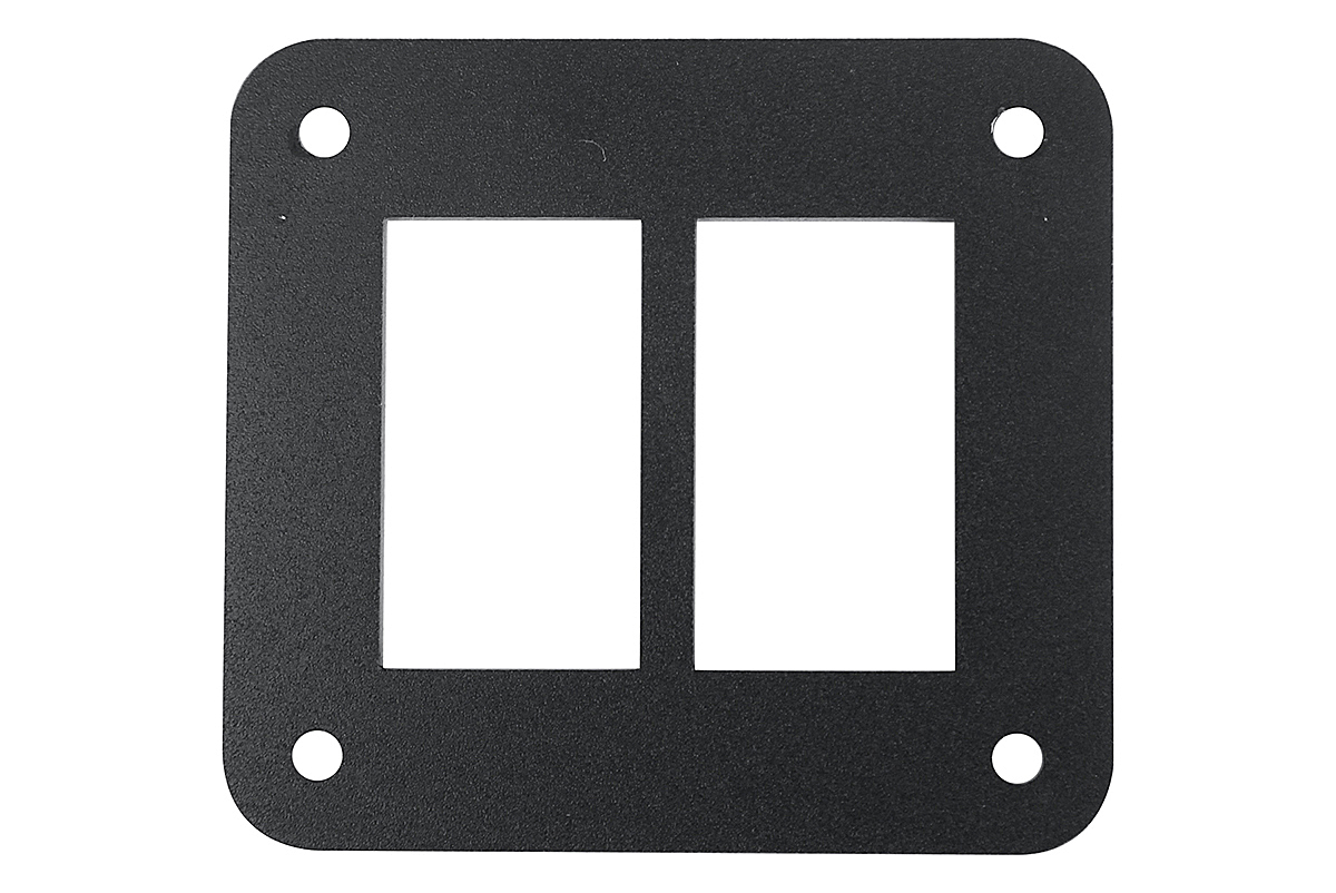 картинка Панель переключателей монтажная РИФ два отверстия