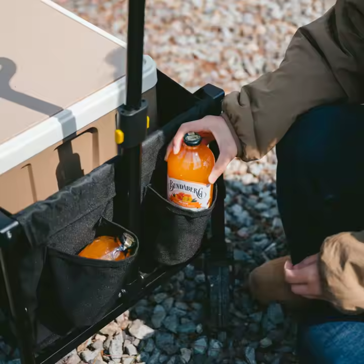 картинка Тележка туристическая Naturehike Light 80х43х90 см, 110 л, черная