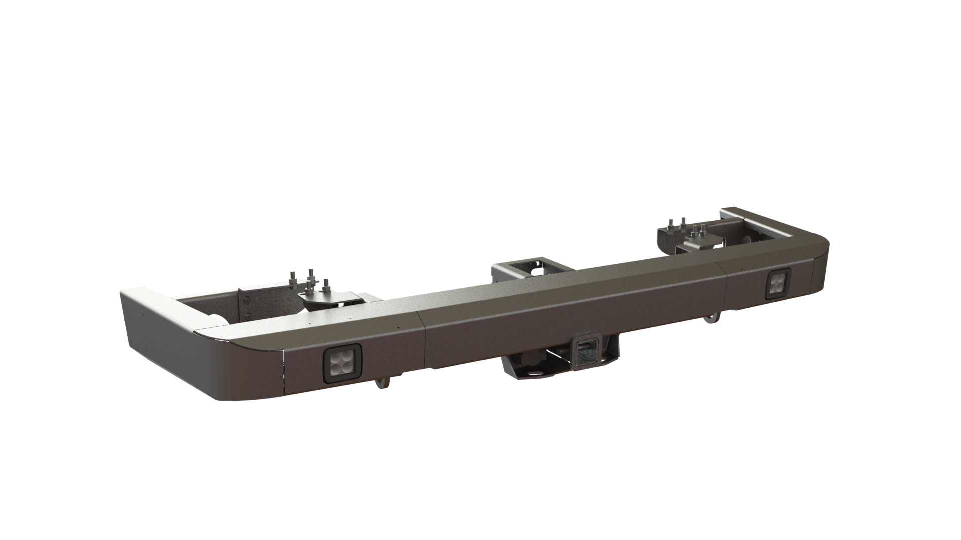 картинка Бампер задний Уаз Патриот 2015+ ПТФ