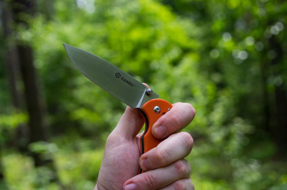 картинка Нож Ganzo G740 черный