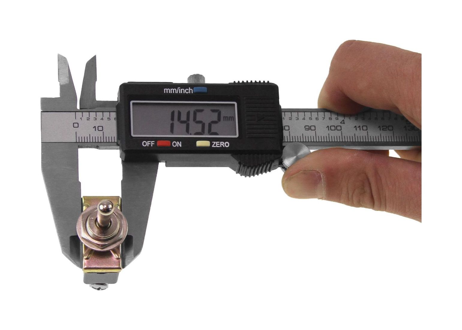 картинка Тумблер трехпозиционный ON-OFF-ON 12 В/15А 3P