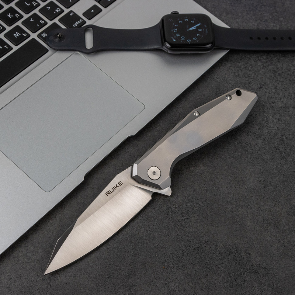 картинка Нож Ruike P135-SF серебристый