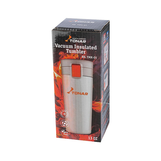 картинка Термос-кружка ТОНАР 400 мл., белый