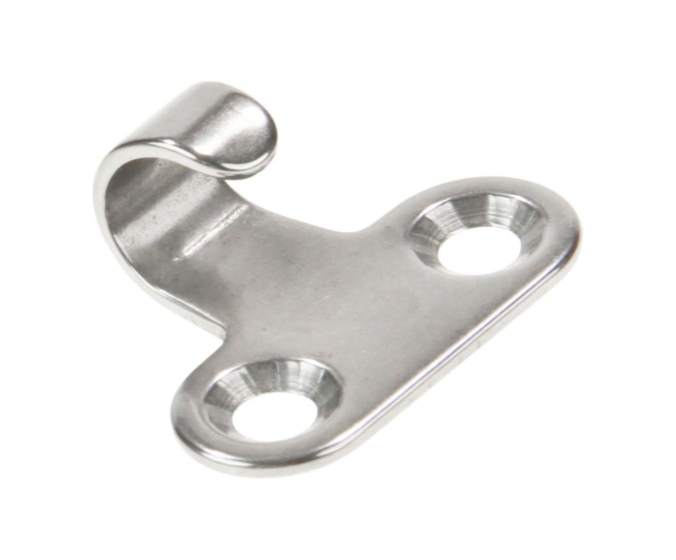 картинка Крючок для одежды 32х12х1.5 мм, нержавеющий