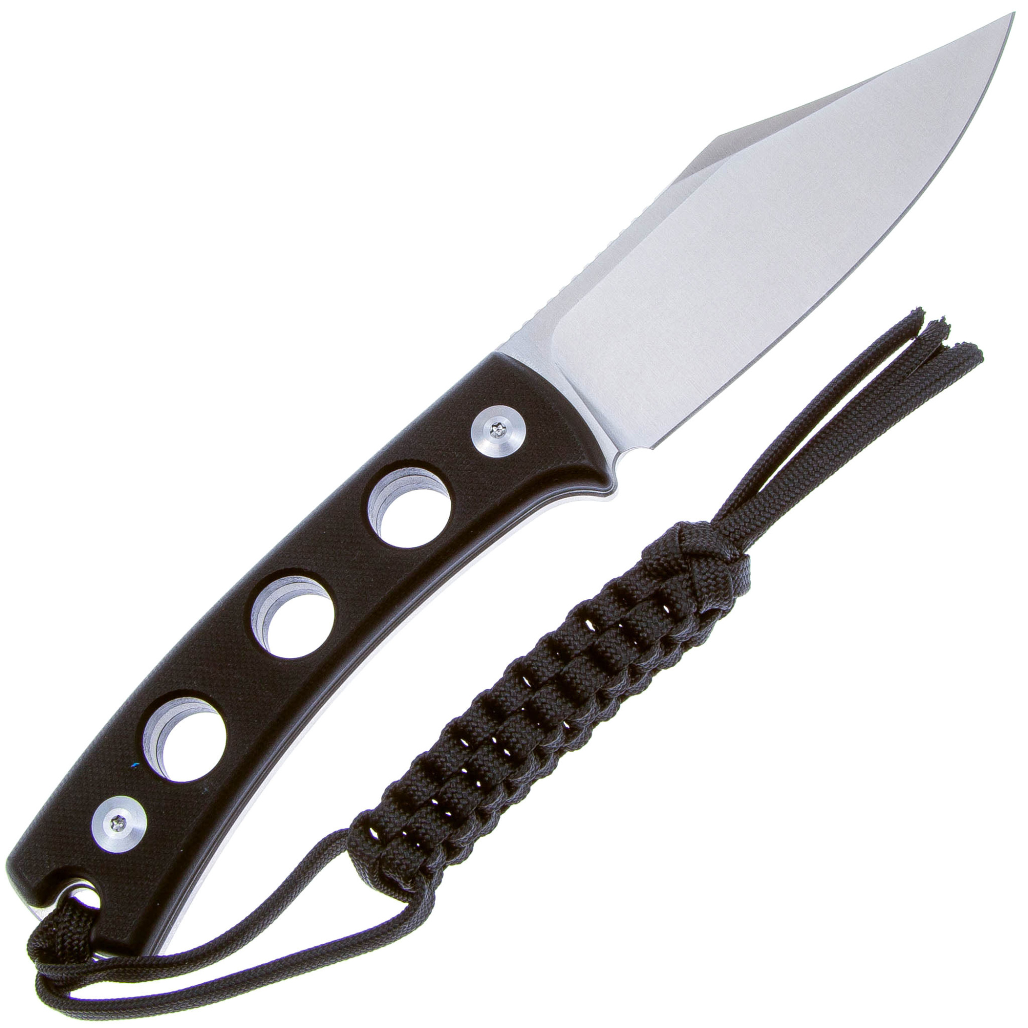 картинка Нож SENCUT Fixed Blade Waxahachie 9Cr18MoV Steel Satin Handle G10 Black