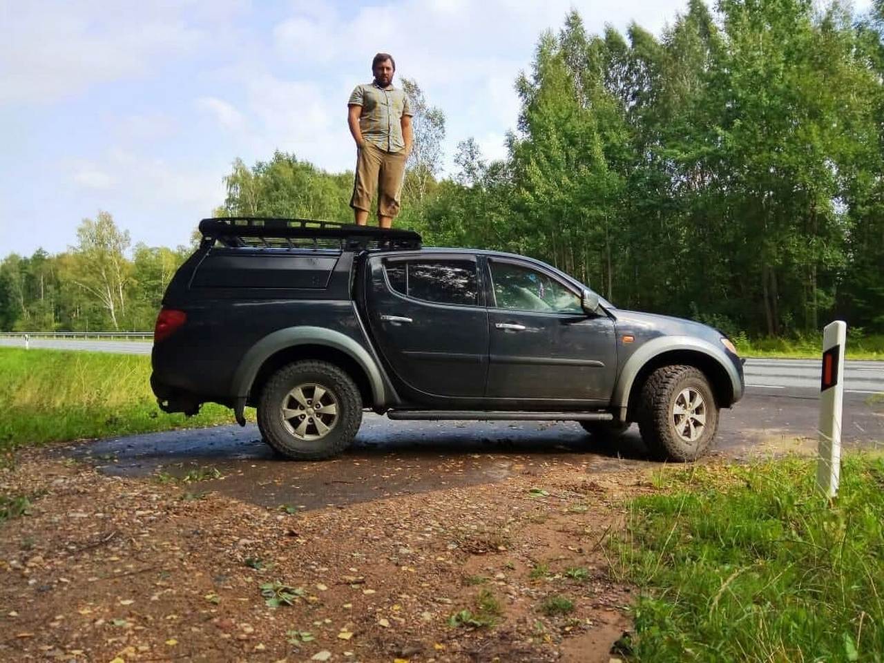 картинка Багажник короткий алюминиевый к кунгу экспедиционному 