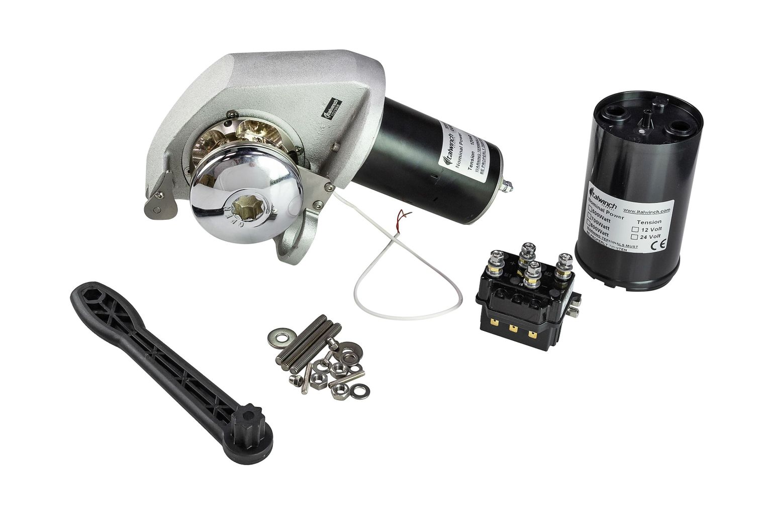 картинка Лебедка якорная Italwinch OBI 700Вт, 12 В, цепь 8мм