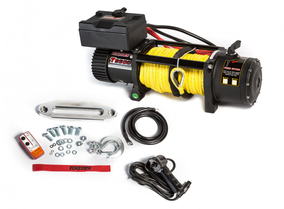 Лебедка Tungsten Winch 9500 синтетика
