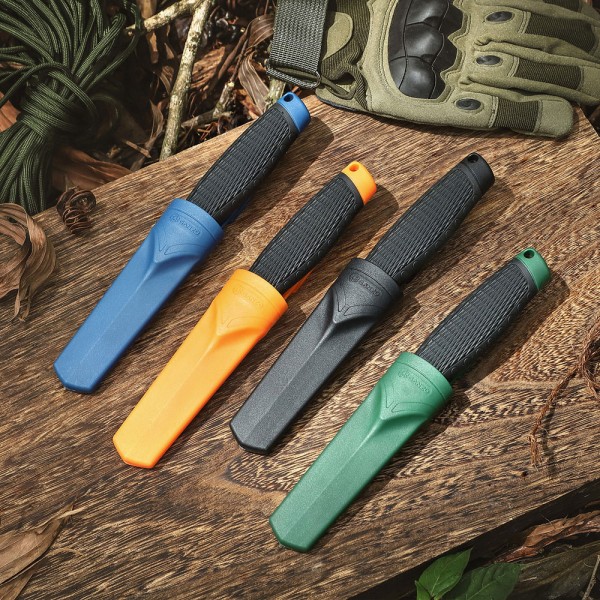 картинка Нож Ganzo G806 черный c синим, G806-BL