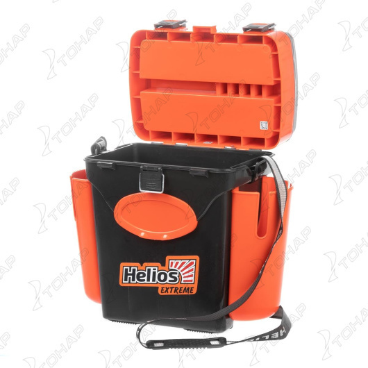 Ящик рыболовный зимний HELIOS FishBox (10л) оранжевый