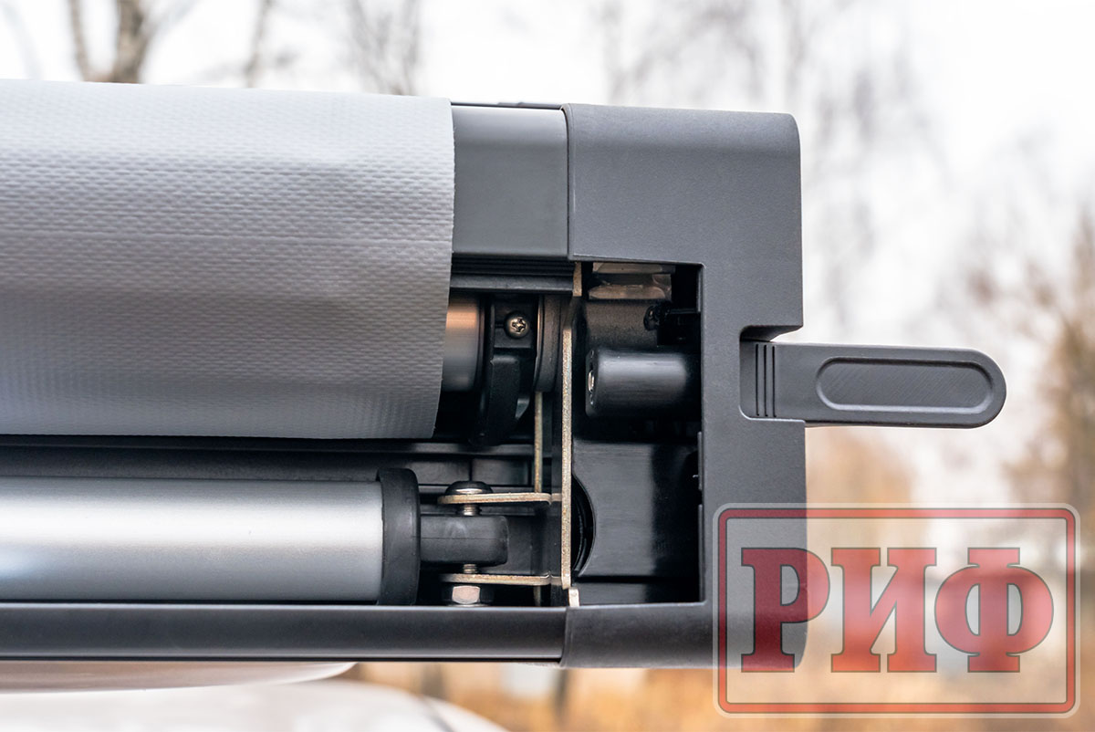 картинка Маркиза автомобильная РИФ 2,13х2,5 м полуавтомат (винил) темно-серая