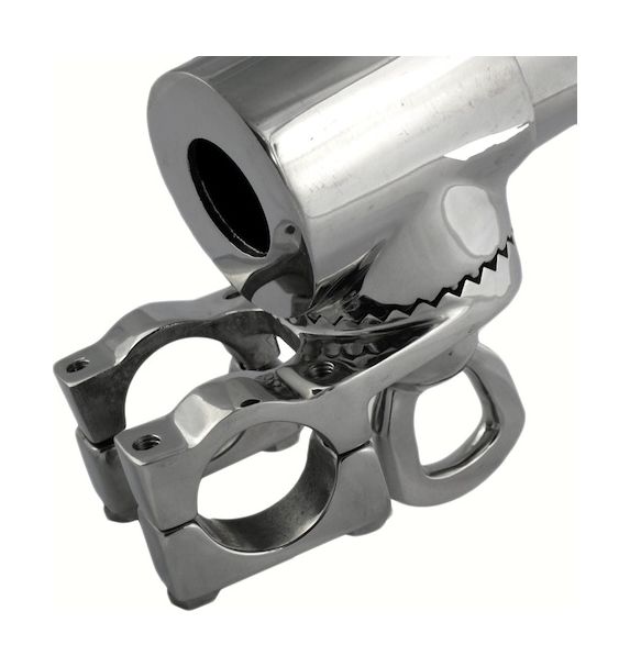 картинка Держатель спиннинга нержавеющий с креплением к лееру