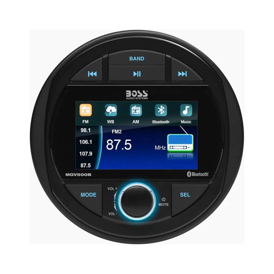 картинка Морская магнитола BOSS MGV500B