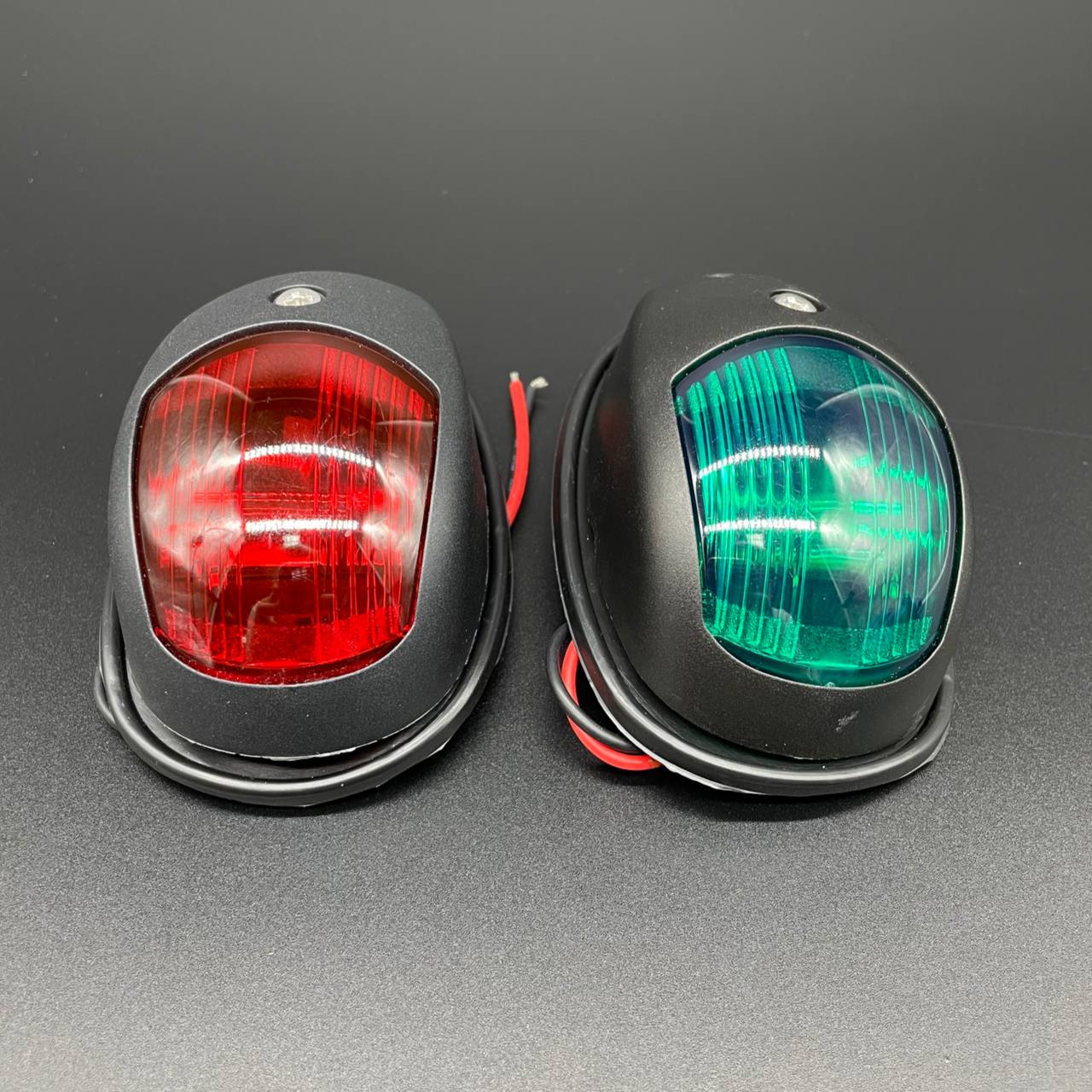 картинка Огни ходовые (зеленый и красный) (Sunfine)