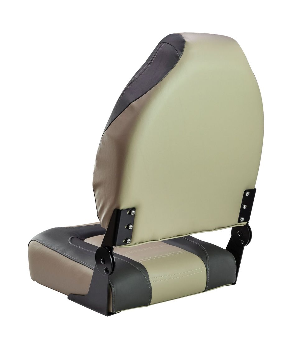 картинка Кресло складное, цвет темно-серый/коричневый