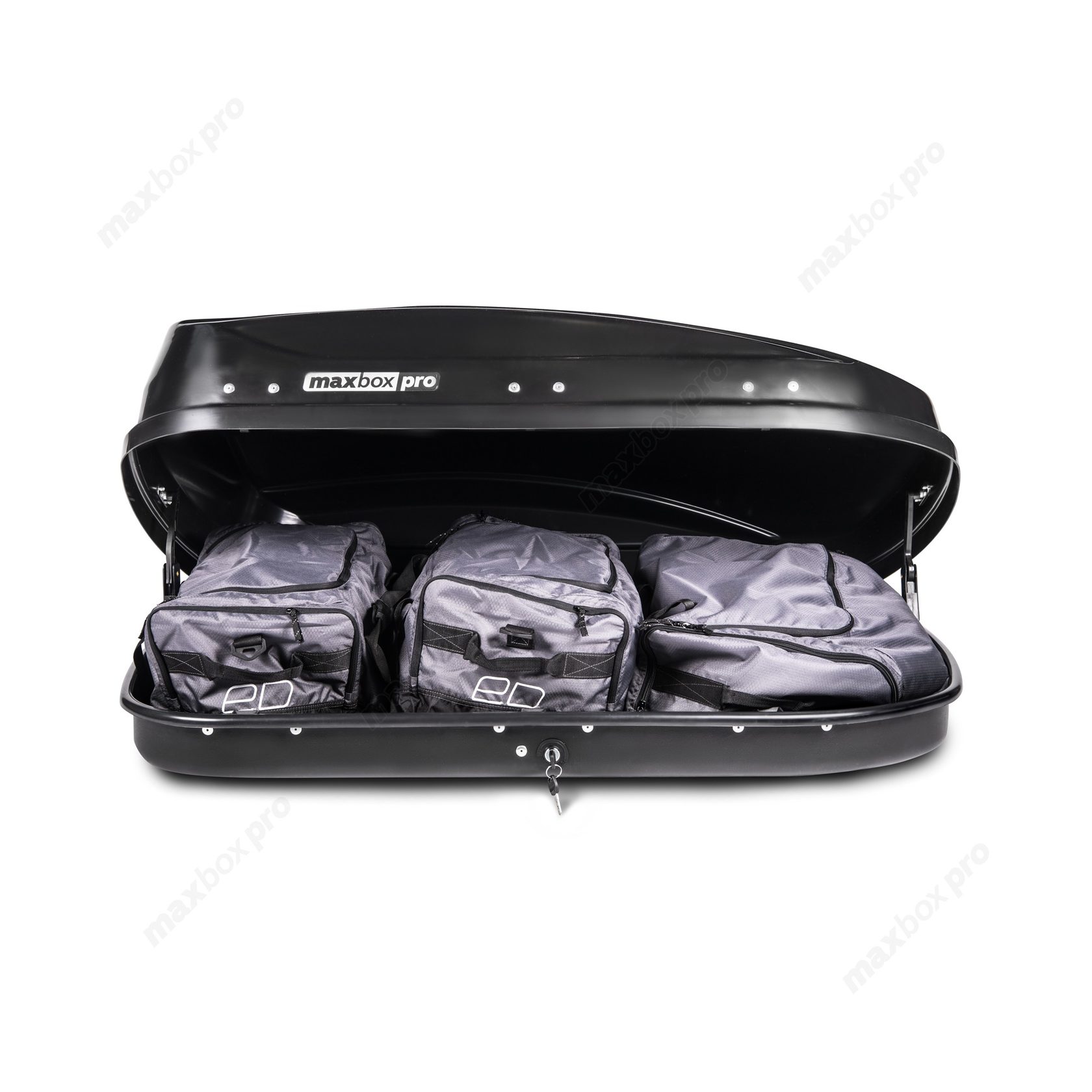 Автобокс MaxBox PRO 400 (малый) черный глянцевый