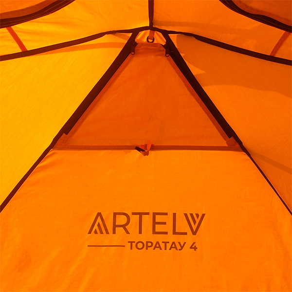 картинка Палатка ARTELV ТОРАТАУ 4 Оранжевая