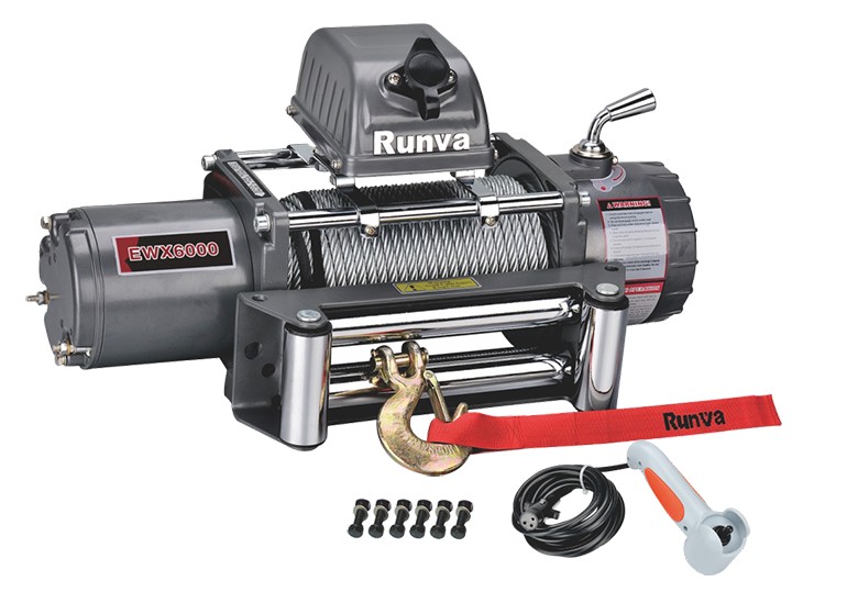 картинка Лебедка Runva 6000 lbs, 12В 2500 кг