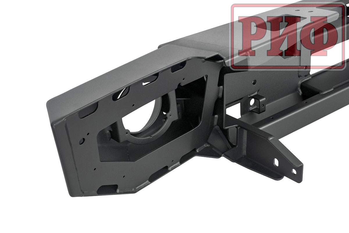 картинка Бампер РИФ силовой передний Jeep Wrangler JL 2018+