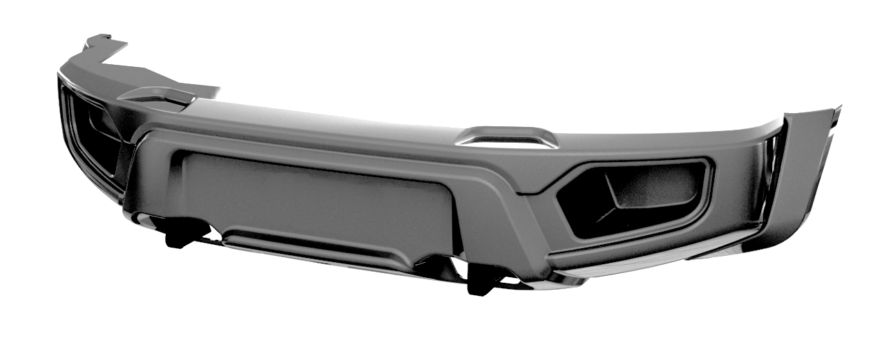 картинка Крыша (кунг) кузова для UAZ Пикап (двойная кабина) (белая)(1 дверь) Cargo АВС-Дизайн ABC.UAZ.BR.08W