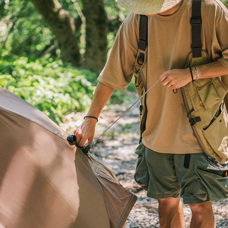 картинка Палатка Naturehike Canyon 2-местная, быстросборная, коричневый