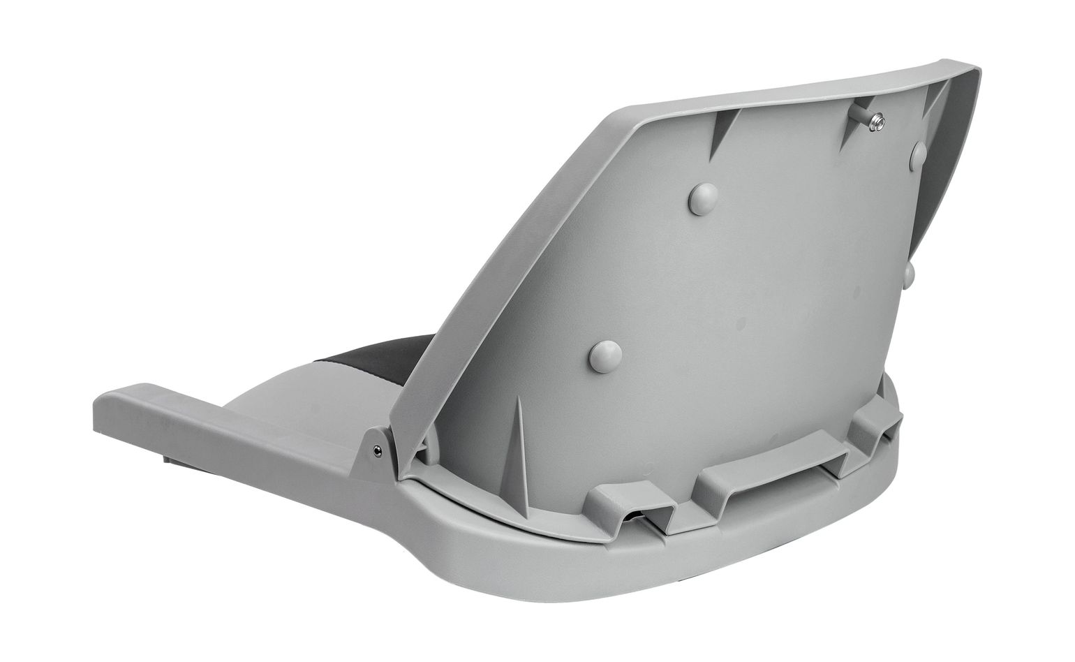 картинка Кресло мягкое складное, обивка винил, цвет серый/угольный