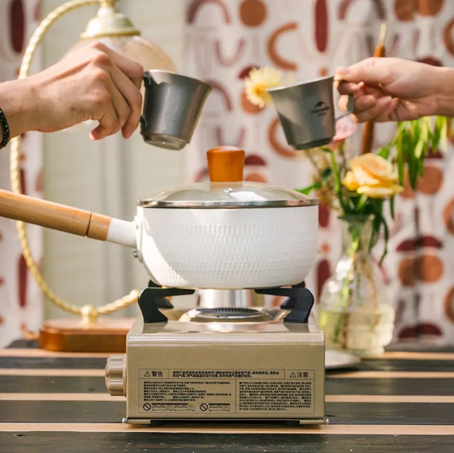 картинка Плита газовая Naturehike 2 кВт, циклон, коричневая