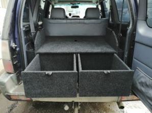 Органайзер "Экспедиция" для Toyota Land Cruiser 95 Серый