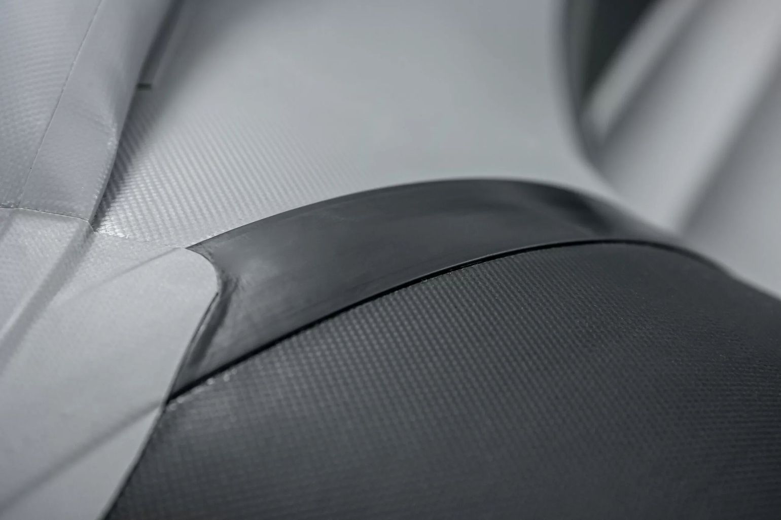 картинка Надувная лодка ПВХ, RiverBoats RB 410 НДНД, ф/б, черно-серый