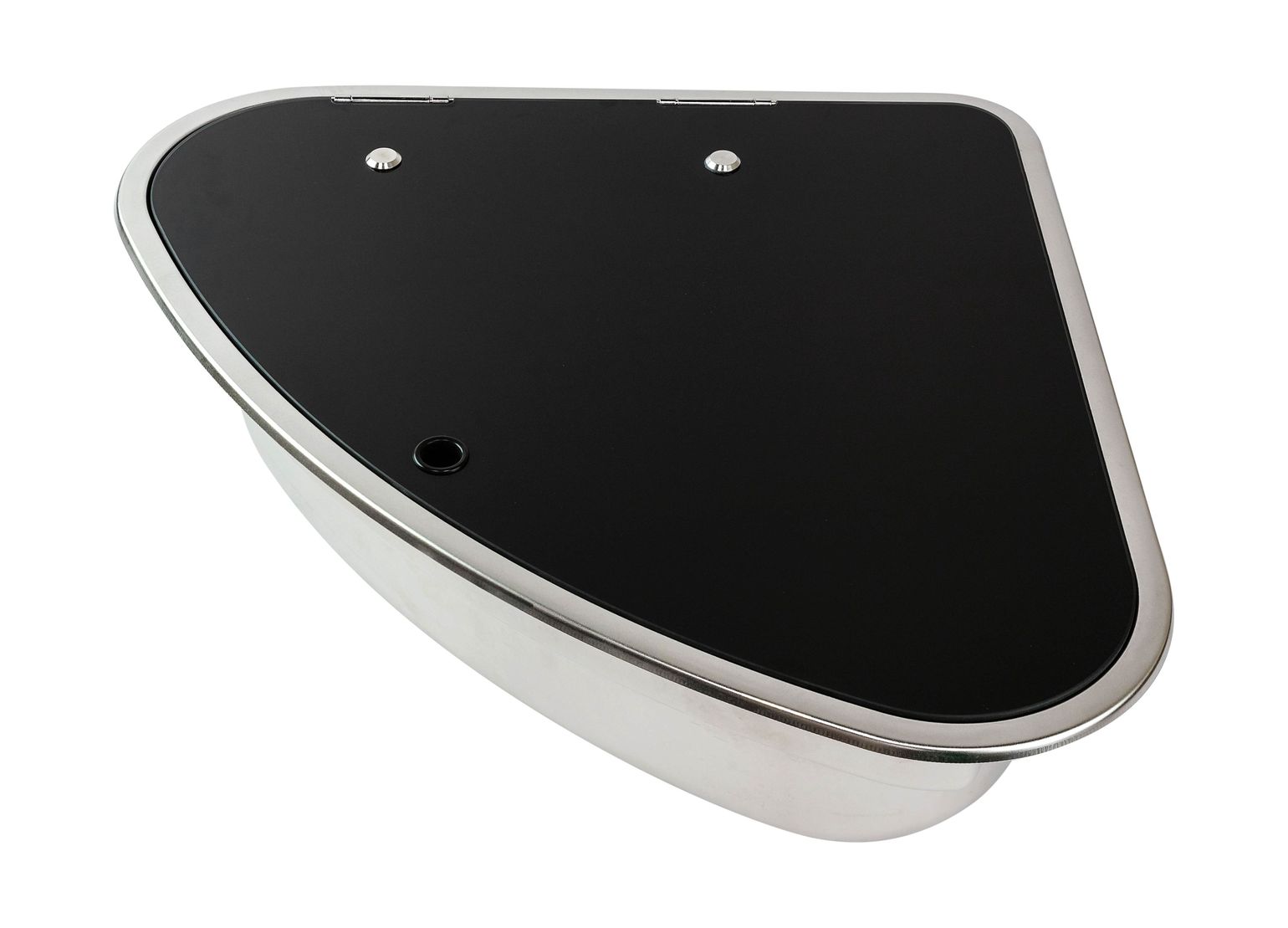 картинка Мойка угловая левая, стеклянная крышка, Marine Rocket