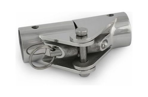 картинка Кронштейн складной с фиксацией нержавеющий д. 22 мм