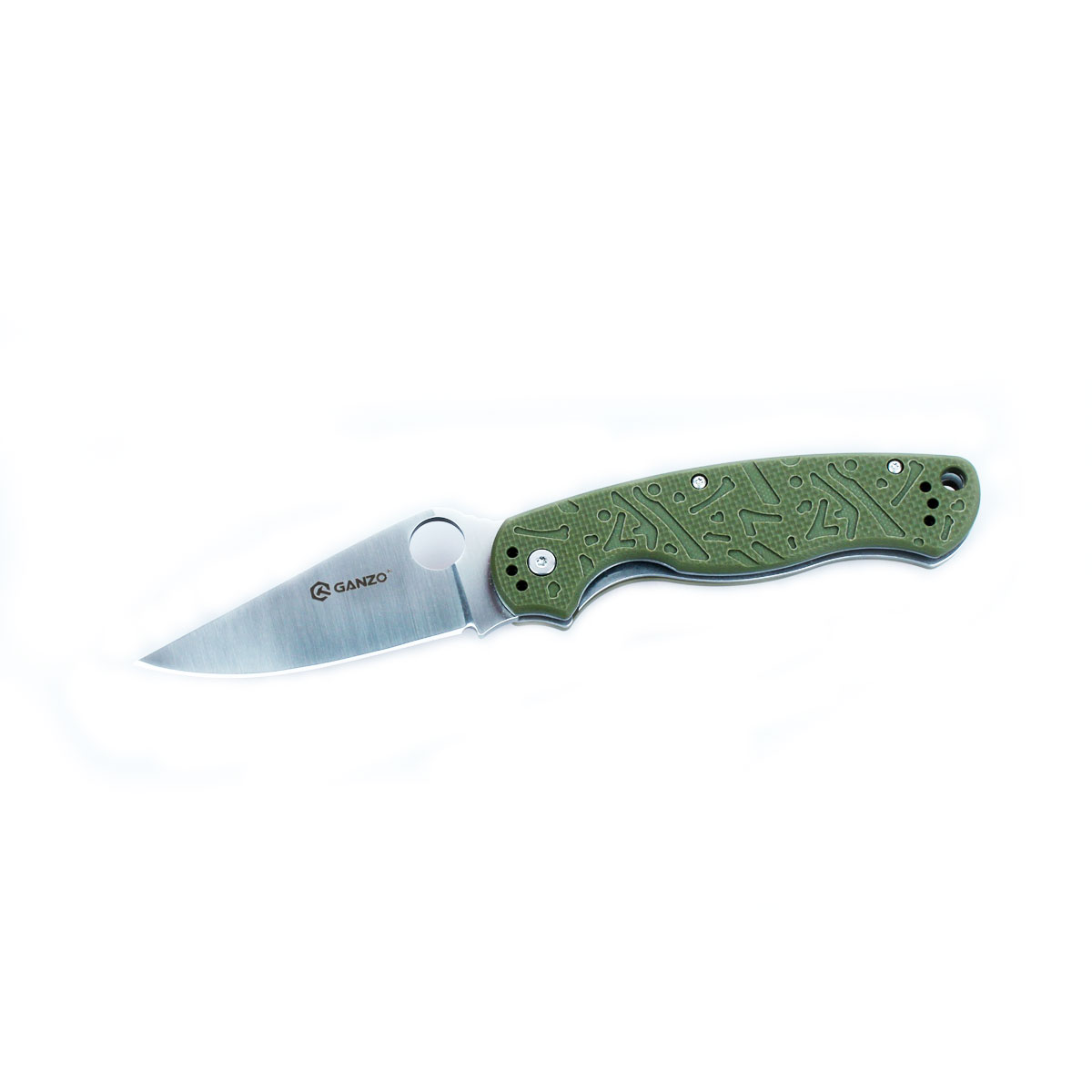 картинка Нож Ganzo G7301 зеленый