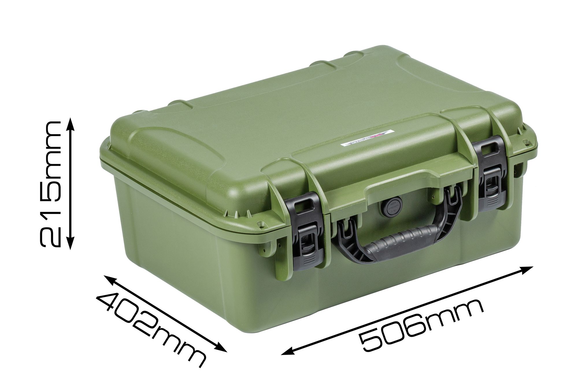 Кейс OffRoadTeam Element EL613420 ЧЕРНЫЙ, внутри 465*330*210мм, IP65