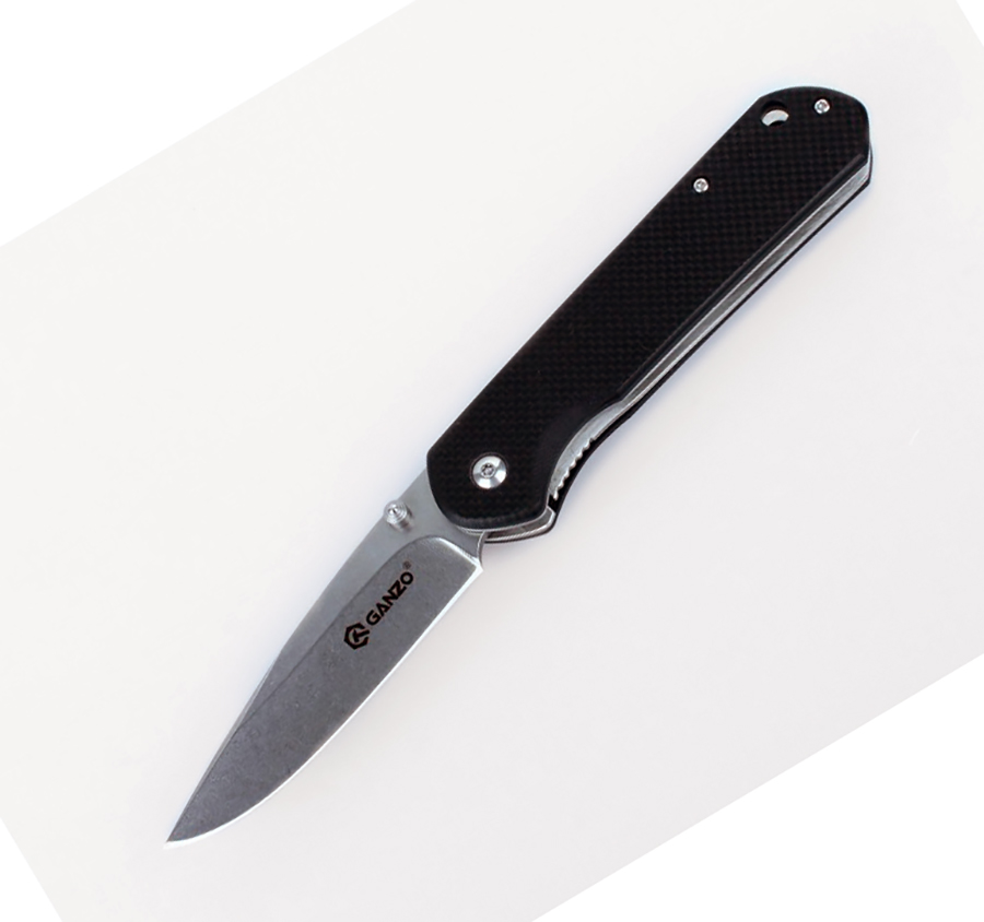 картинка Нож Ganzo G6801 черный