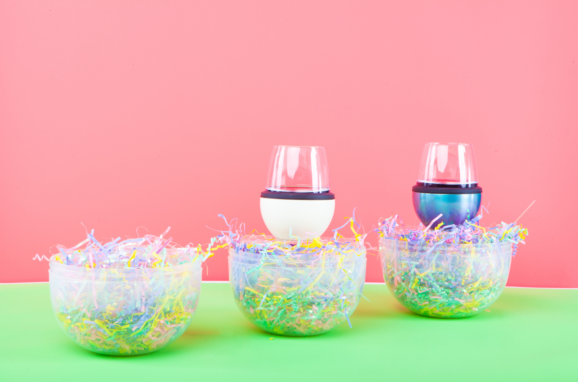 картинка Термобокал для вина WINE KUZIE 440 мл, белый