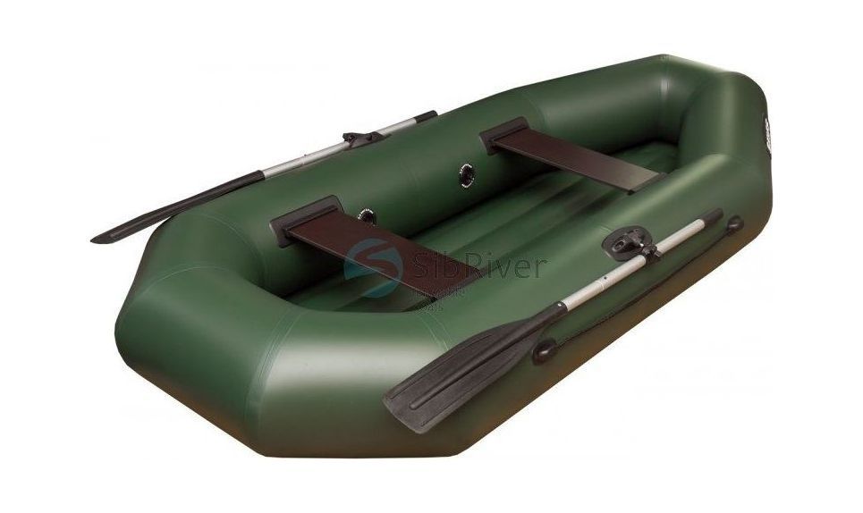 картинка Надувная лодка ПВХ Skiff 280 НД, зеленый, SibRiver