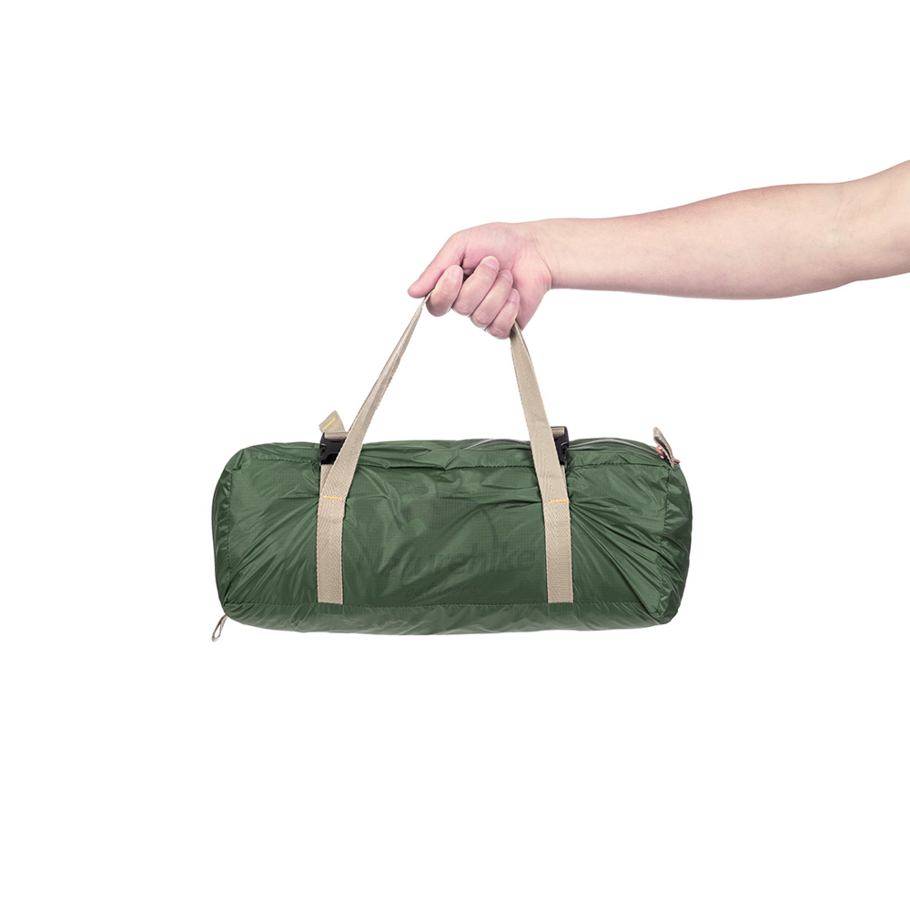 картинка Палатка 1-местная Naturehike сверхлегкая + коврик NH18A095-D, 20D, зеленый, 6927595735671