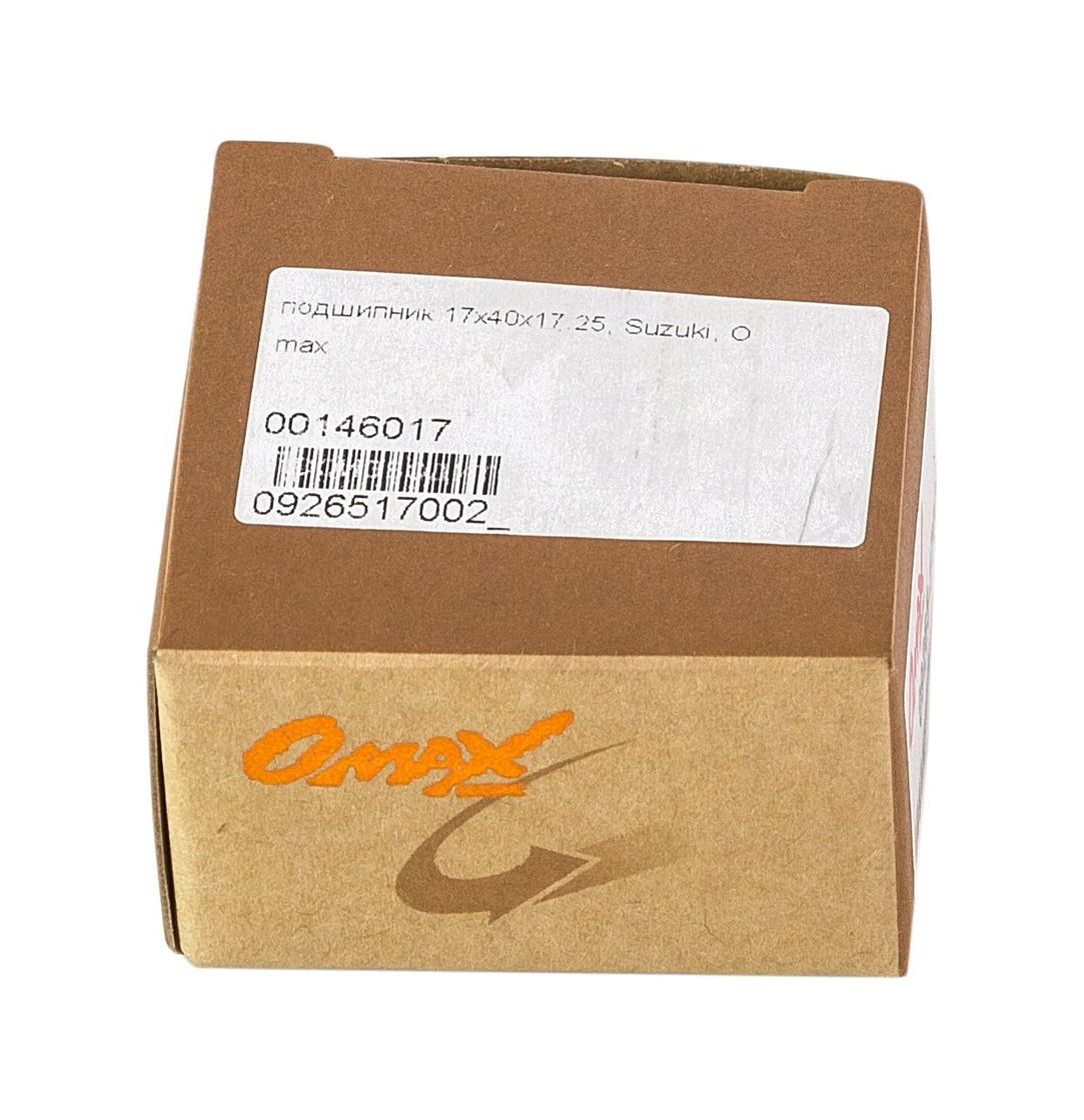 картинка Подшипник 17х40х17.25, Suzuki, Omax