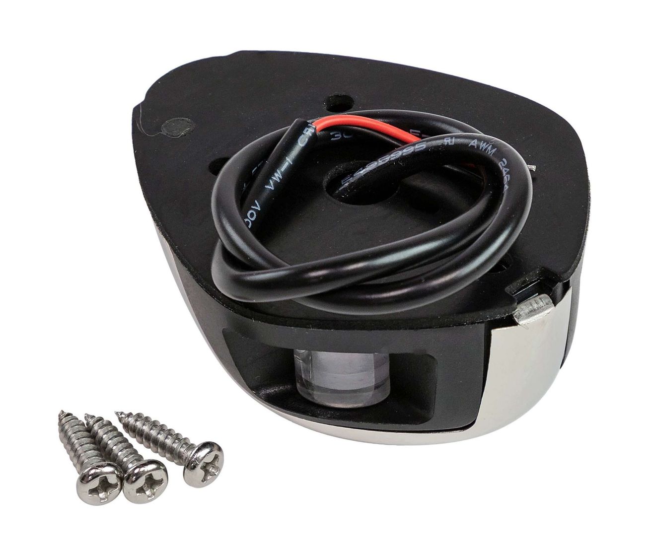 картинка Огонь ходовой комбинированный светодиодный, нержавеющий корпус 12 В