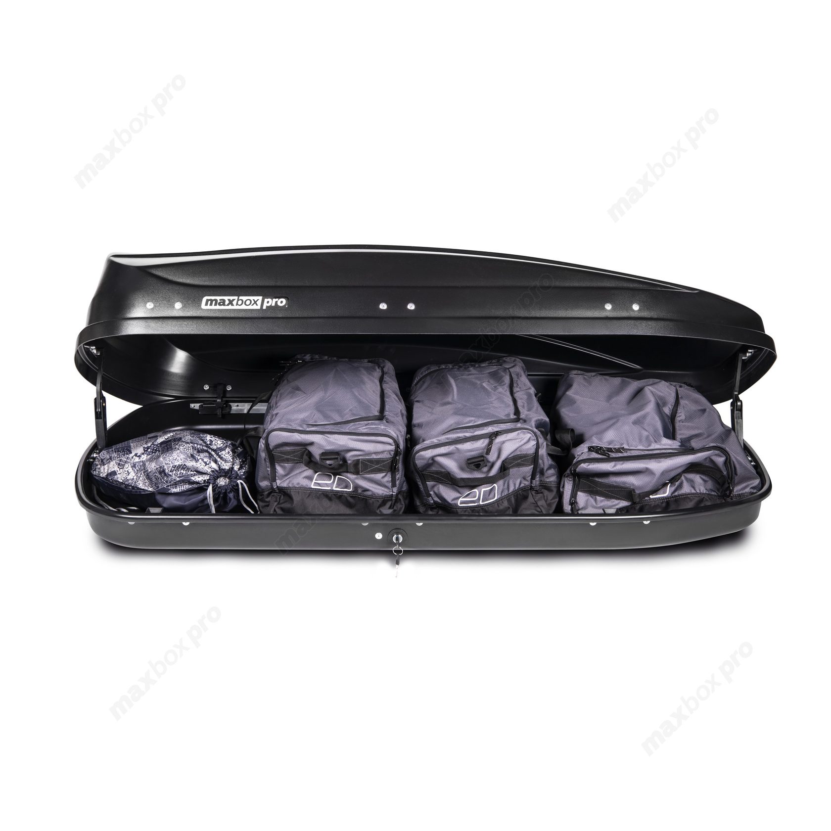 картинка Автобокс MaxBox PRO 460 (средний) черный