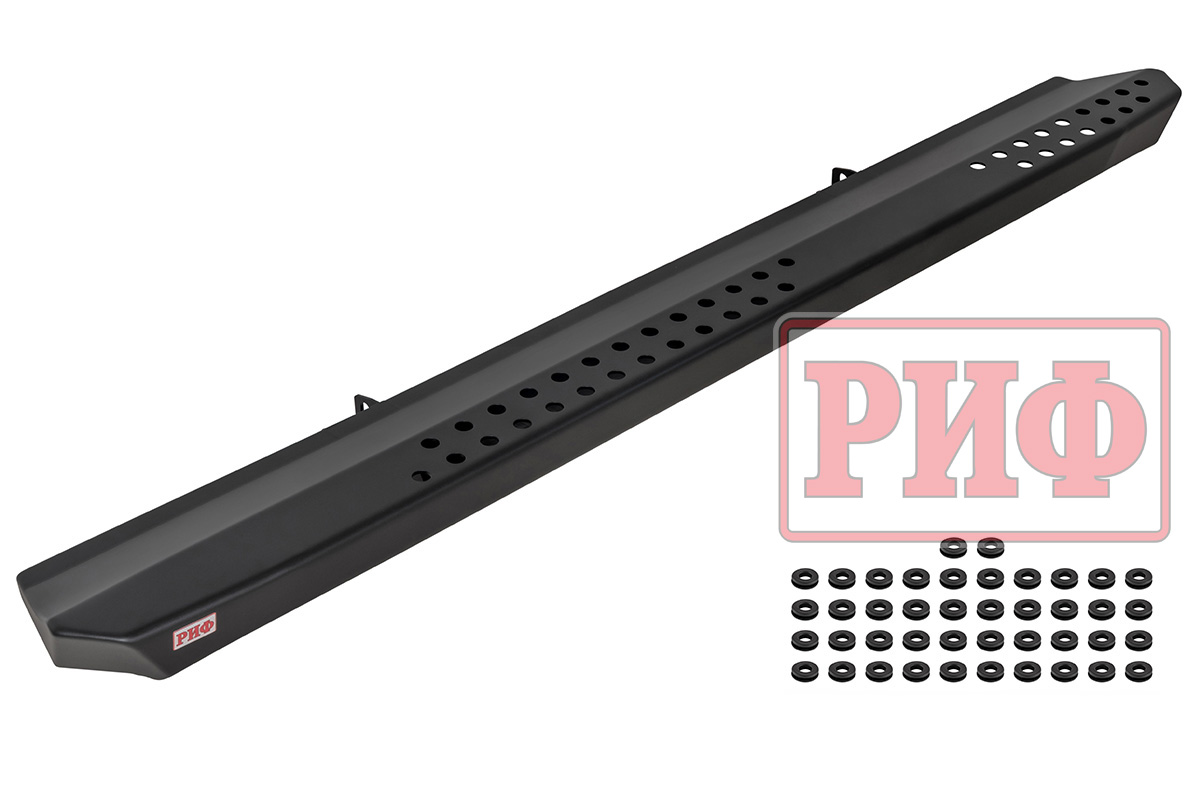 картинка Пороги РИФ силовые Nissan Patrol Y61 2004+ (АКПП)