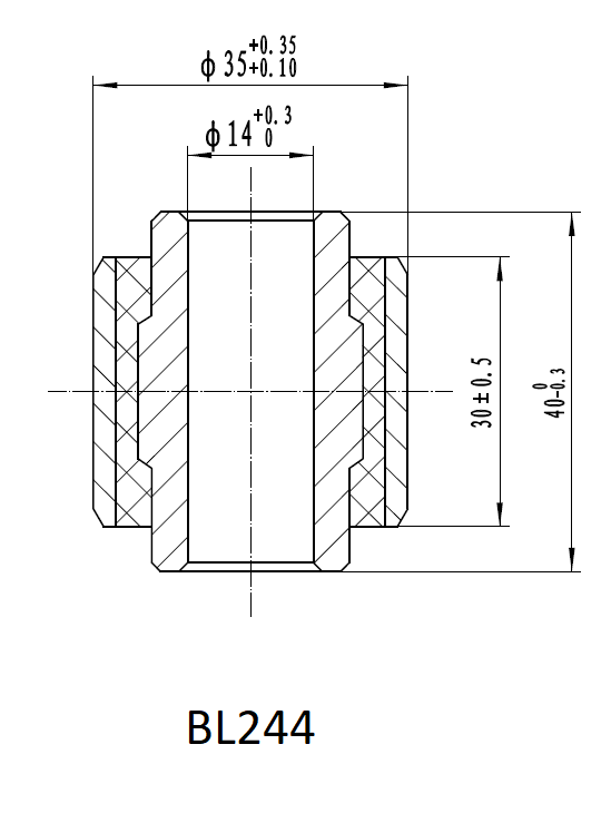 картинка Втулка переднего амортизатора РИФ арт. SA244