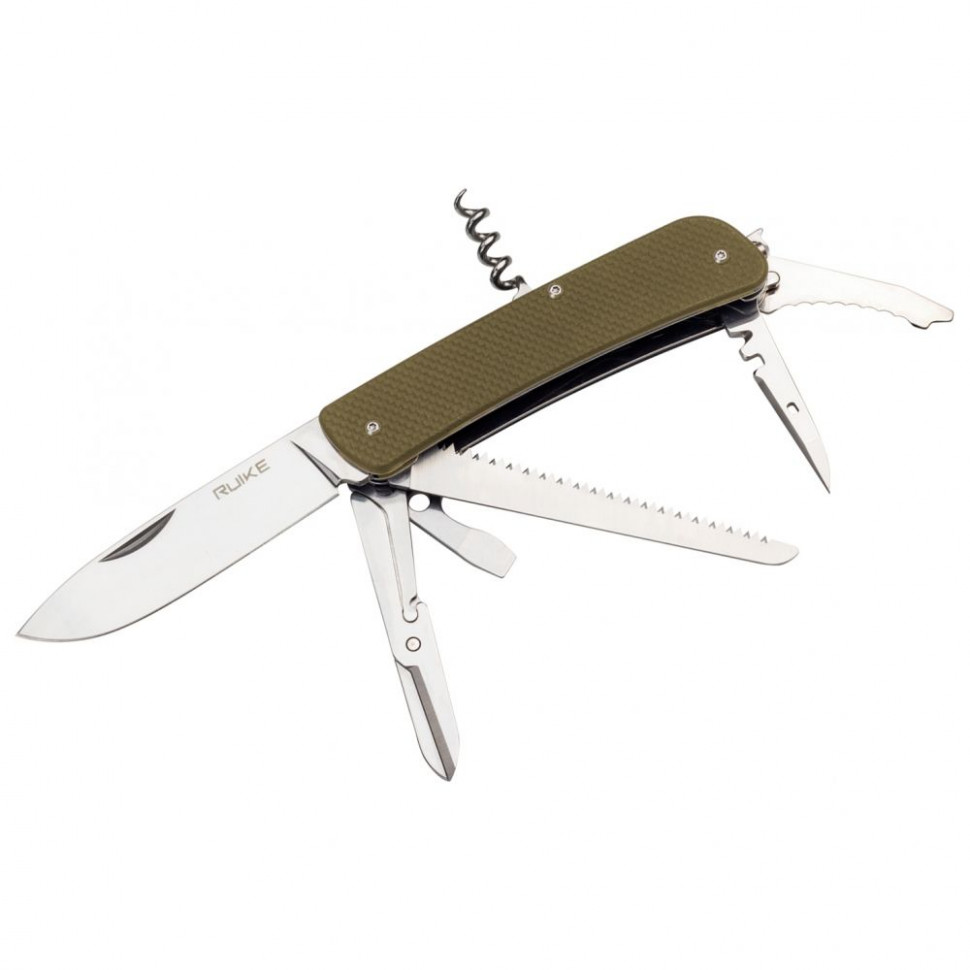 картинка Нож multi-functional Ruike L42-G зеленый