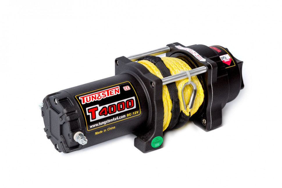 Лебедка Tungsten Winch 4000 синтетика, радиопульт