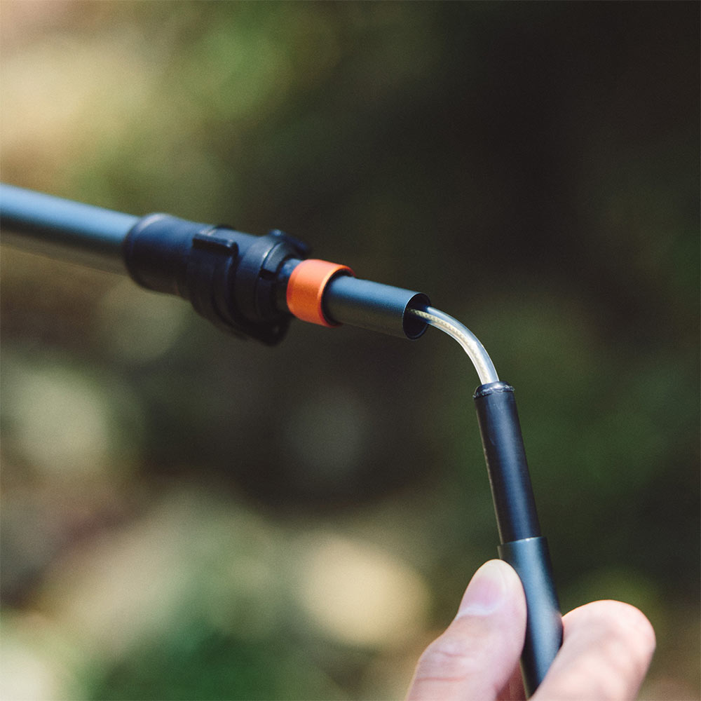 картинка Треккинговая палка Naturehike CNK2450DS012 Carbon-AL Chang feng UL 103-120см 5-секций серый, 6975641883678